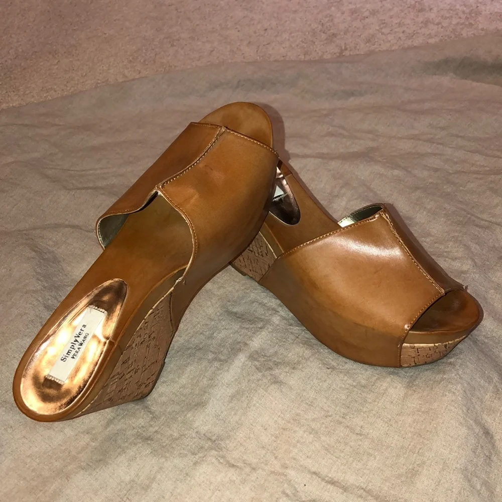 Simply Vera wedge sandals